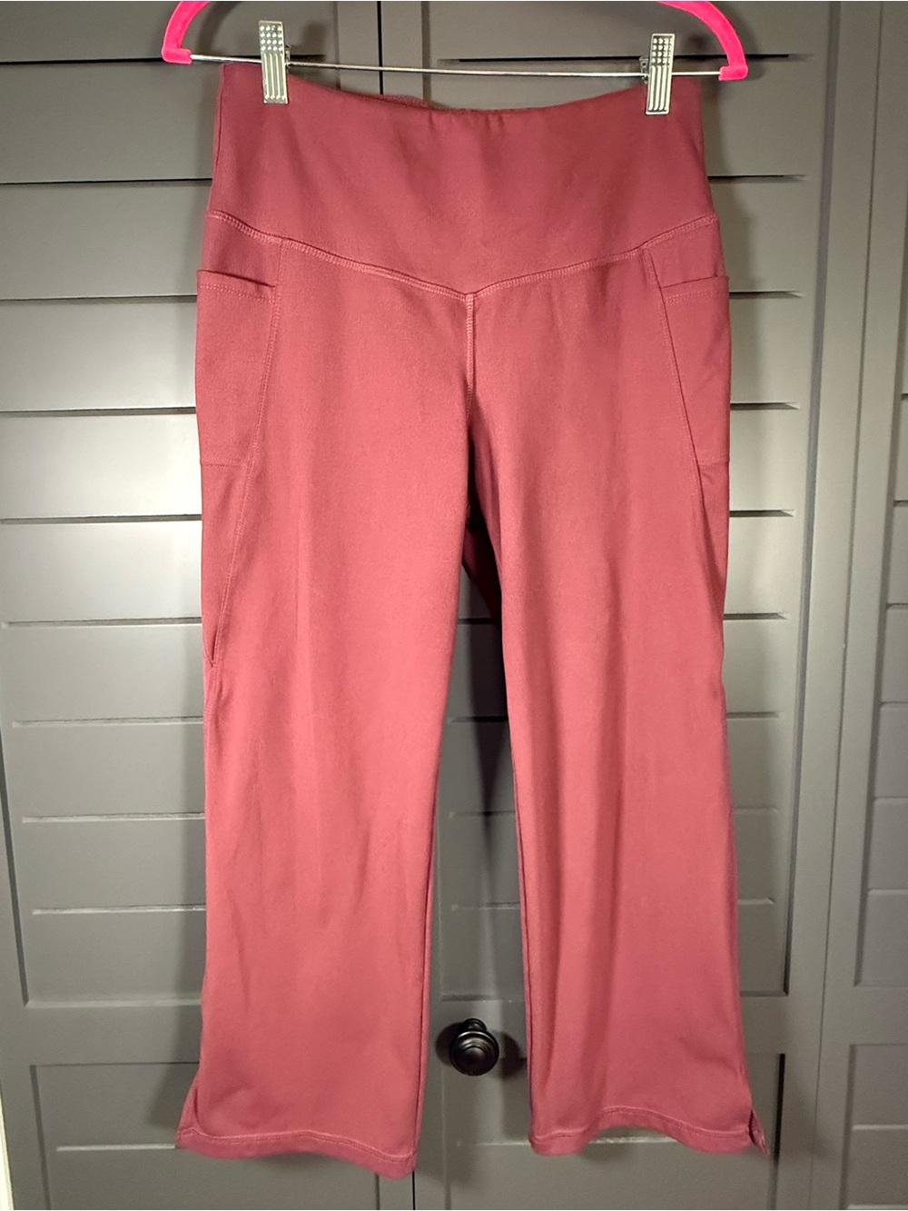 Jockey Rose Wide-Leg High-Rise Yoga Pants